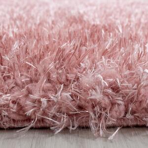 Ayyildiz Kusový koberec BRILLIANT 4200, kulatý, Růžová Rozměr koberce: 80 cm KRUH