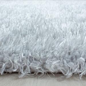 Ayyildiz Kusový koberec BRILLIANT 4200, kulatý, Stříbrná Rozměr koberce: 160 cm KRUH
