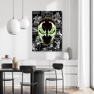 Obraz na plátně Zelená maska - Rubiant Rozměry: 40 x 60 cm