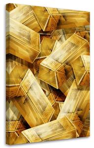 Obraz na plátně Zlato - Rubiant Rozměry: 40 x 60 cm