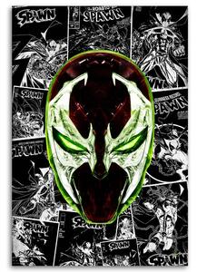 Obraz na plátně Zelená maska - Rubiant Rozměry: 40 x 60 cm