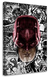 Obraz na plátně Červená maska hrdiny - Rubiant Rozměry: 40 x 60 cm