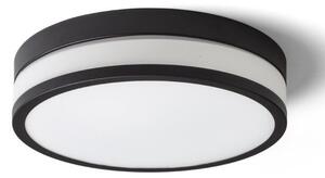 CIRA LED 35 stropní opálové sklo/černá 230V LED 24W IP44 3000K - RED - DESIGN RENDL