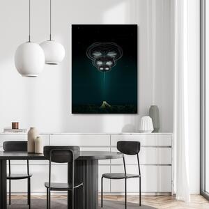 Obraz na plátně Útok mimozemšťanů - Rubiant Rozměry: 40 x 60 cm