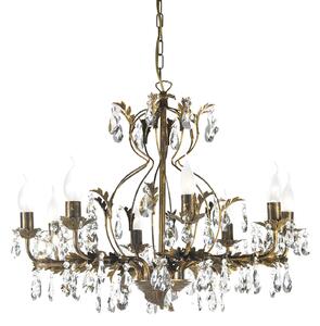 KŘIŠŤÁLOVÉ ZÁVĚSNÉ SVÍTIDLO, 70/70/105 cm - Online Only svítidla, Online Only