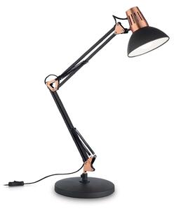 Ideal Lux Stolní lampa WALLY TL1 NERO RAME