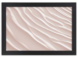 Plakát Poušť v detailním záběru Barva rámu: Hnědá, Rozměry: 100 x 70 cm