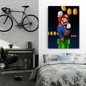 Obraz na plátně Mario Bros hra - Nikita Abakumov Rozměry: 40 x 60 cm