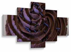 Obraz - Čokoládový cupcake (125x70 cm)