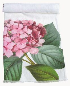 Lněný sprchový ručník Hydrangea