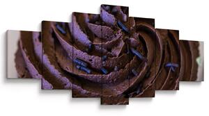 Obraz - Čokoládový cupcake (210x100 cm)