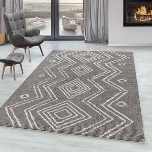 Ayyildiz Kusový koberec TAZNAXT 5104, Černá Rozměr koberce: 80 x 250 cm