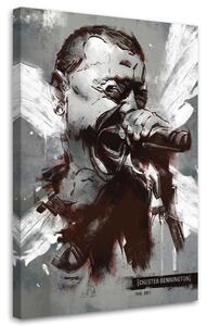 Obraz na plátně Chester Bennington Linkin Park - Nikita Abakumov Rozměry: 40 x 60 cm