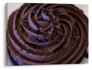 Obraz - Čokoládový cupcake (70x50 cm)