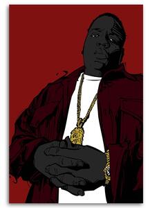 Obraz na plátně The Notorious B.I.G - Nikita Abakumov Rozměry: 40 x 60 cm