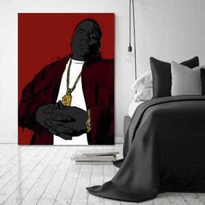 Obraz na plátně The Notorious B.I.G - Nikita Abakumov Rozměry: 40 x 60 cm