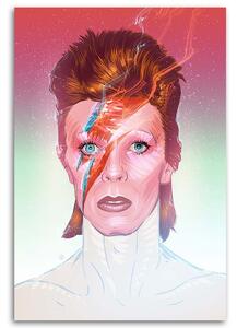 Obraz na plátně David Bowie barevný portrét - Nikita Abakumov Rozměry: 40 x 60 cm
