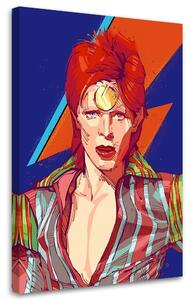 Obraz na plátně David Bowie zpěvák - Nikita Abakumov Rozměry: 40 x 60 cm