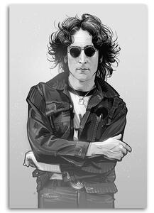 Obraz na plátně Hudba Johna Lennona - Nikita Abakumov Rozměry: 40 x 60 cm
