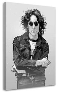 Obraz na plátně Hudba Johna Lennona - Nikita Abakumov Rozměry: 40 x 60 cm