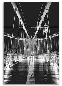 Obraz na plátně Brooklynský most - Nikita Abakumov Rozměry: 40 x 60 cm