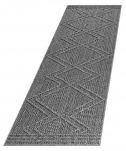 Ayyildiz Kusový koberec PATARA 4954, Šedá Rozměr koberce: 80 x 150 cm