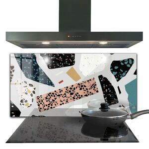 Skleněný panel Terrazzo terrazzo granit