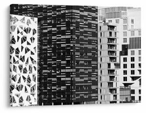 Obraz černobílé architektury (70x50 cm)