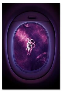 Obraz na plátně Vesmír z okna letadla - Gab Fernando Rozměry: 40 x 60 cm