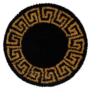 Ayyildiz Kusový koberec HERA 3301, kulatý, Zlatá Rozměr koberce: 80 cm KRUH