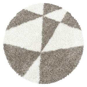Ayyildiz Kusový koberec TANGO 3101, kulatý, Béžová Rozměr koberce: 80 cm KRUH