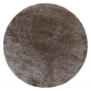 Ayyildiz Kusový koberec BRILLIANT 4200, kulatý, Taupe Rozměr koberce: 80 cm KRUH