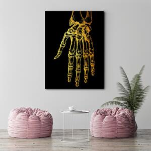 Obraz na plátně Zlatá anatomie, ruka - Gab Fernando Rozměry: 40 x 60 cm