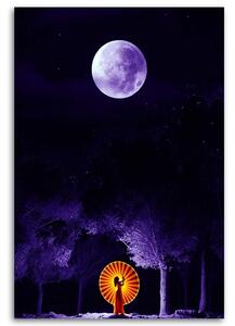 Obraz na plátně Tanec na Měsíci - Gab Fernando Rozměry: 40 x 60 cm
