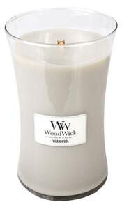 Vonná svíčka WoodWick - Warm Wool 275g/55 - 65 hod