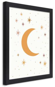 Plakát Hvězdná noc Barva rámu: Černá, Rozměry: 20 x 30 cm