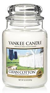 Vonná svíčka Yankee Candle Clean Cotton classic velký 623g/150hod