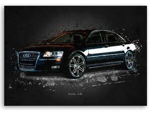 Obraz na plátně Audi A8 - Gab Fernando Rozměry: 60 x 40 cm