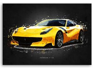 Obraz na plátně Ferrari F12 - Gab Fernando Rozměry: 60 x 40 cm