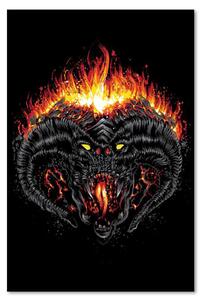 Obraz na plátně Pán prstenů, démon Morgoth - Dr.Monekers Rozměry: 40 x 60 cm
