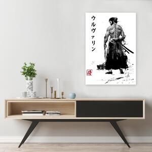 Obraz na plátně Nesmrtelný samuraj Sumi-e - Dr.Monekers Rozměry: 40 x 60 cm