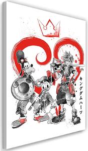 Obraz na plátně Kingdom Hearts - Dr.Monekers Rozměry: 40 x 60 cm