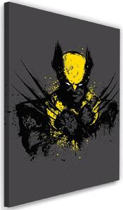 Obraz na plátně Superhrdina Wolverine Marvel komiksy a filmy - Dr.Monekers Rozměry: 40 x 60 cm