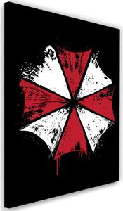 Obraz na plátně Resident Evil, Umbrella Corporation - Dr.Monekers Rozměry: 40 x 60 cm