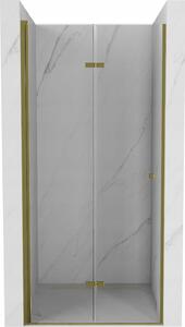 Mexen LIMA sprchové skládací dveře ke sprchovému koutu 70 cm, zlatá, 856-070-000-50-00
