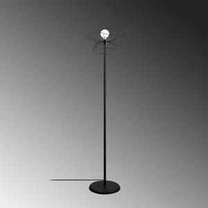 Opviq Stojací lampa Farac 148 cm černá