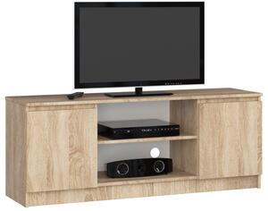 Stolek pod TV RTV 140 2D 1P sonoma