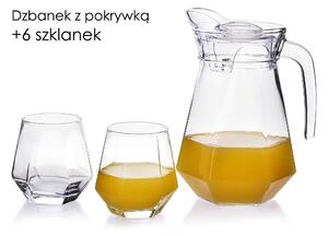 Mondex Sada karafy a 6 sklenic ADEL čirá