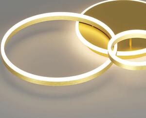 Toolight, LED stropní svítidlo APP1057-C, zlatá, OSW-08884