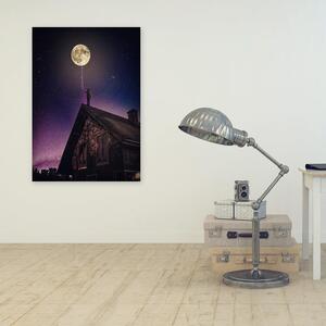 Obraz na plátně Goodnight Moon - Rokibul Hasan Rozměry: 40 x 60 cm